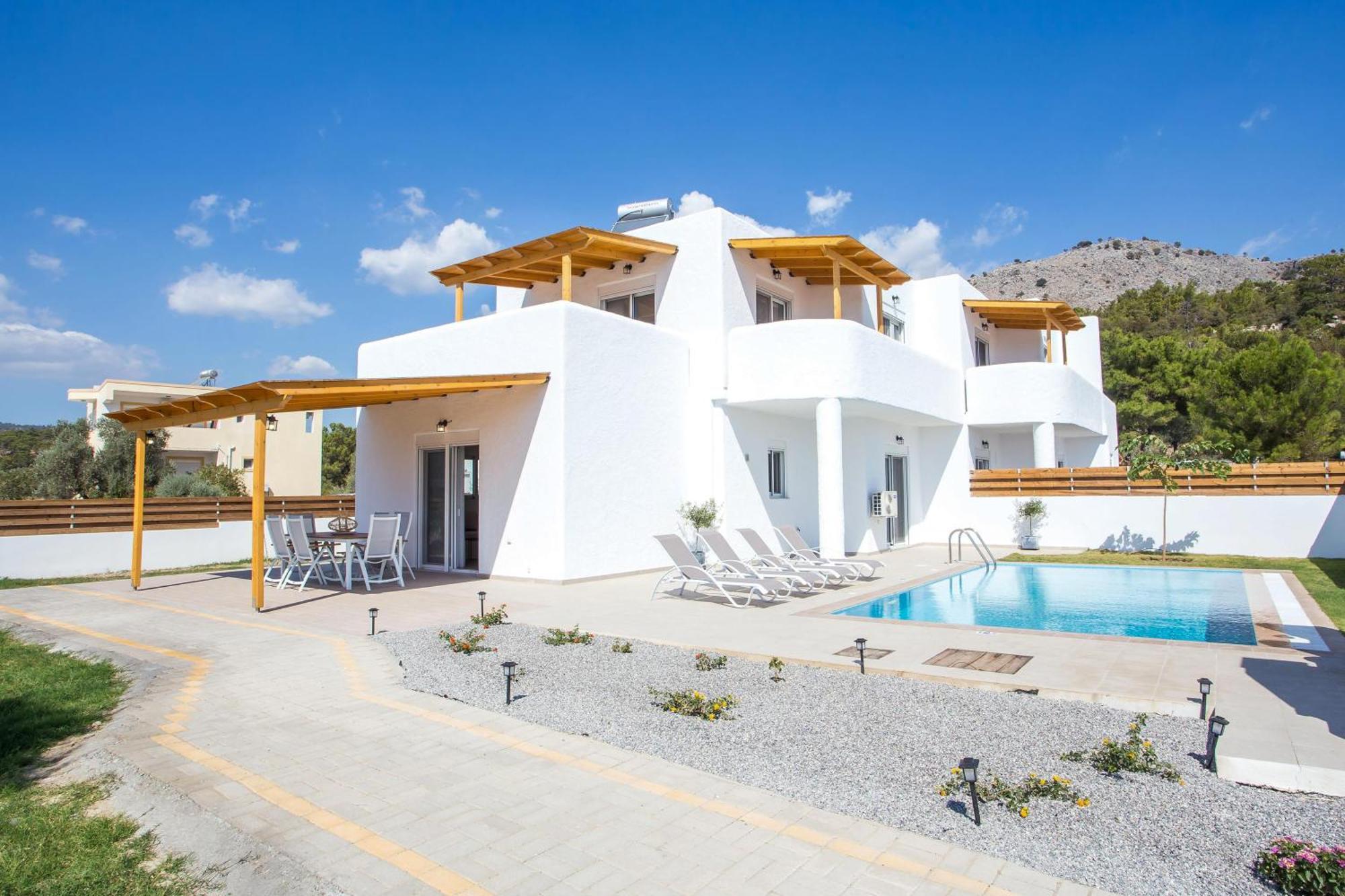 Rhodian Dunes Villas With Private Pool Kiotari Zewnętrze zdjęcie